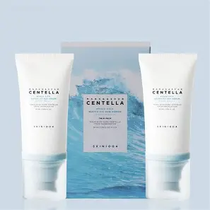 SKIN1004 - Madagascar Centella Hyalu-Cica Water-Fit Sun Serum Twin Pack (x24) (Bulk Box) 50ml x2pcs x24