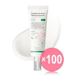 AXIS-Y - Complete No-Stress Physical Sunscreen (V3) OTC Version (x100) (Bulk Box)