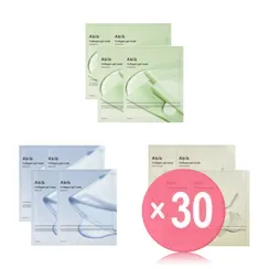 Abib - Collagen Gel Mask Set (4 sheets) - 3 Types (x30) (Bulk Box)