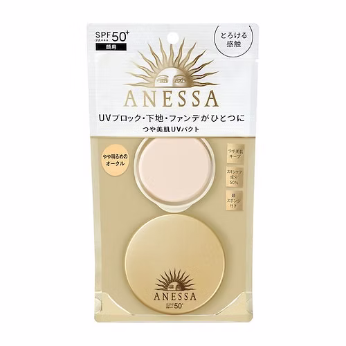 Anessa All-in-One Beauty Pact 1, Light Ochre Shade, 10g
