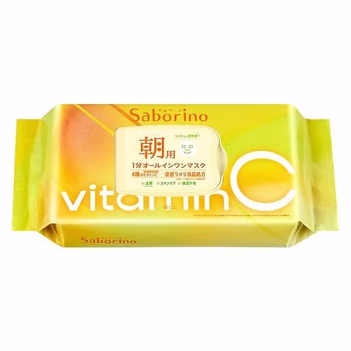 BCL - Saborino All in one Vitamin C Morning Face Mask - 30 sheets