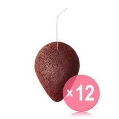 Purito SEOUL - Jeju Volcanic Scoria Konjac Sponge (x12) (Bulk Box)