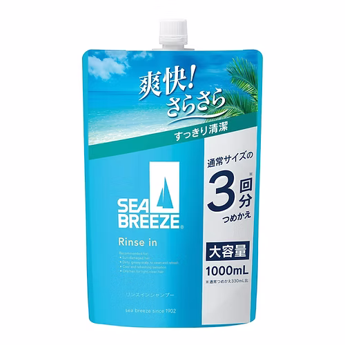 Sea Breeze Rinse-In Shampoo f (Refill 1L)